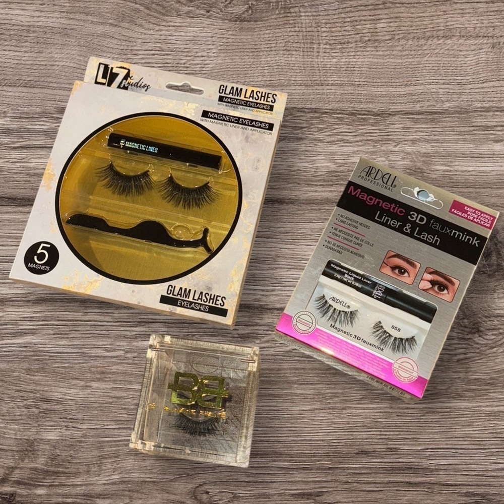 Bundle of 3 New Eyelash Sets